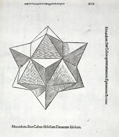 Hexaedron abscisum elevatum solidum, illustration from 