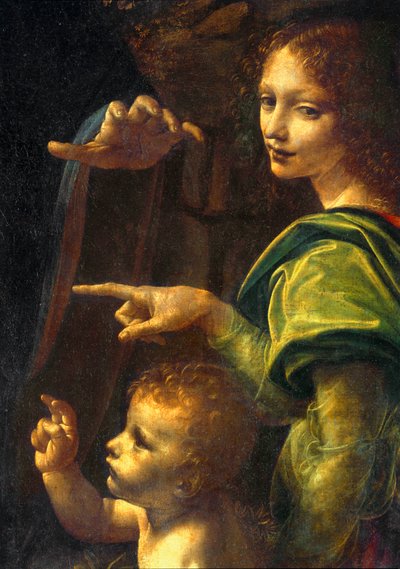 The Madonna of the Rocks by Leonardo da Vinci