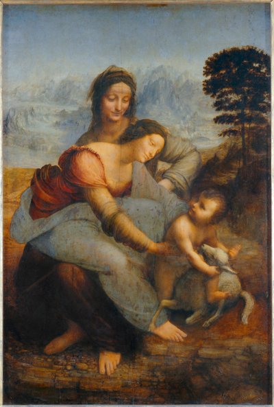 The Virgin and Child with Saint Anne by Leonardo da Vinci