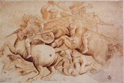 Copy of the Battle of Anghiari by Leonardo da Vinci