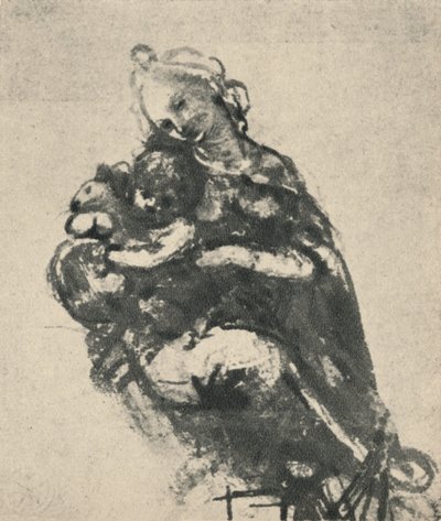 Madonna and Child with a Cat by Leonardo da Vinci