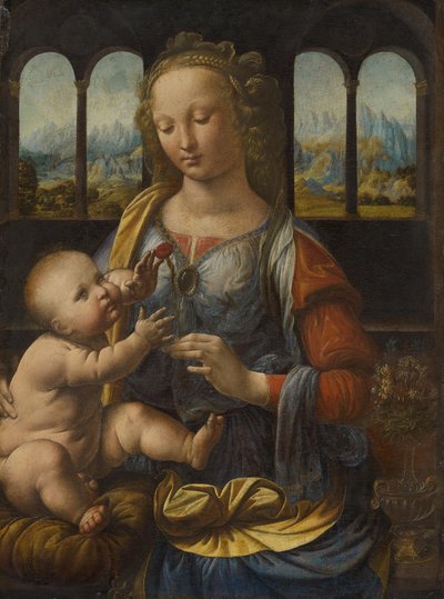 Madonna with the Carnation, c.1478 by Leonardo da Vinci
