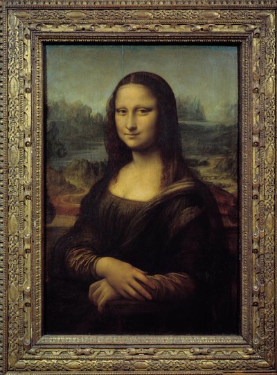 Portrait of Mona Lisa (La Gioconda) by Leonardo da Vinci