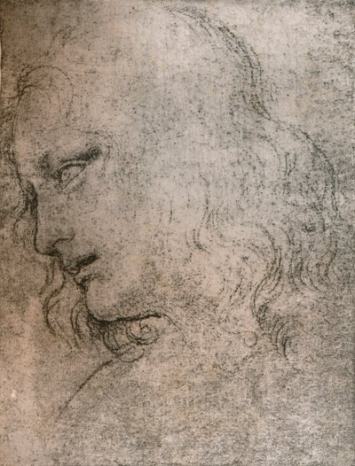 Study for the Head of St Philip in 
