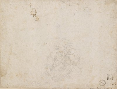 The Virgin and Child Adored by Leonardo da Vinci