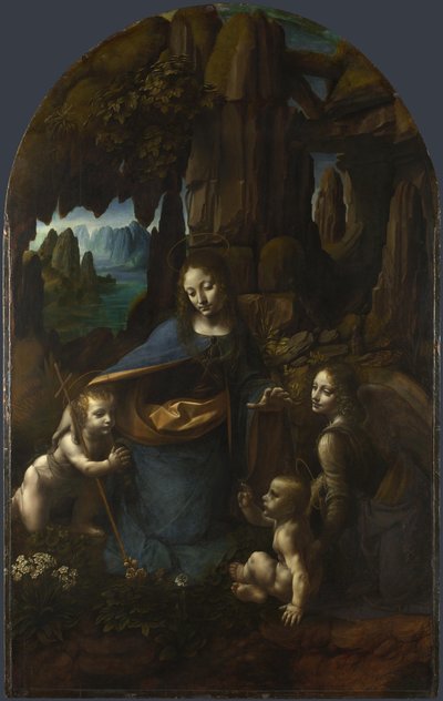 The Virgin of the Rocks by Leonardo da Vinci