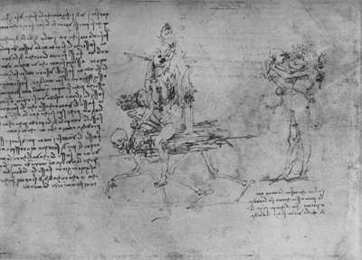 Two Allegories of Envy by Leonardo da Vinci