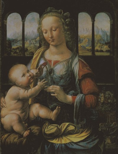 Virgin and Child by Leonardo da Vinci