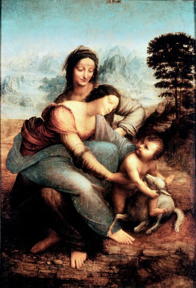 Virgin and Child with St. Anne by Leonardo da Vinci