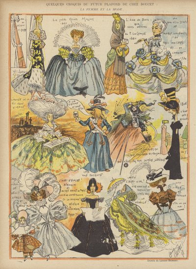 Illustration for Le Rire by Leonce Burret