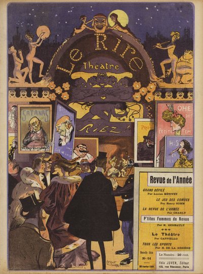 Illustration for Le Rire by Leonce Burret