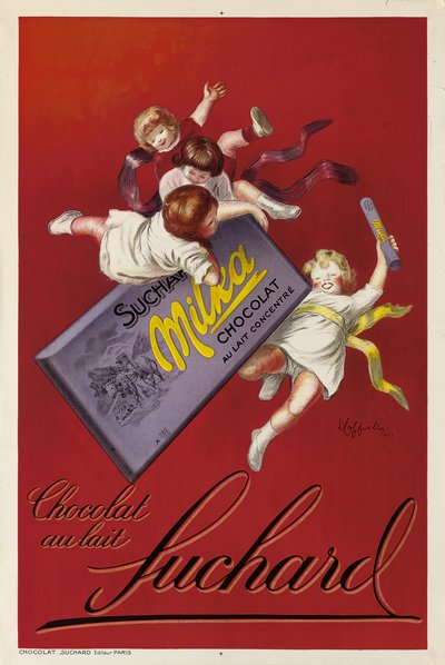 Advertising poster for Milka chocolates by Suchard by Leonetto Cappiello
