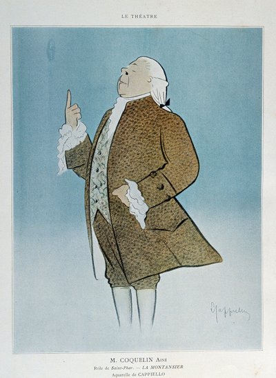 Comedian Constant Poppy Groin in the Role of Saint Phar in Rejane