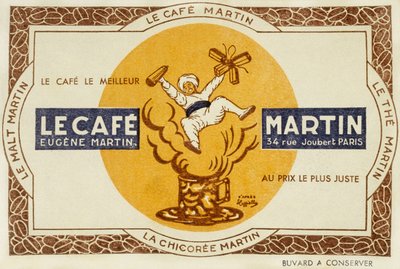 French advertisement for the coffee Martin by Leonetto Cappiello