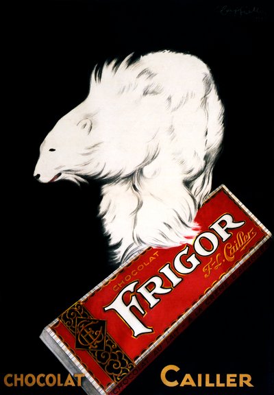 Frigor Chocolate Poster by Leonetto Cappiello by Leonetto Cappiello