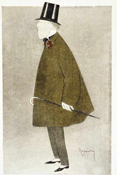 Jacques Doucet (1853-1929), French fashion designer, known for his elegant dresses, made with flimsy translucent materials in superimposing pastel colours. by Leonetto Cappiello