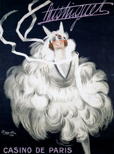 Mistinguett (1872-1956) at Casino de Paris by Leonetto Cappiello