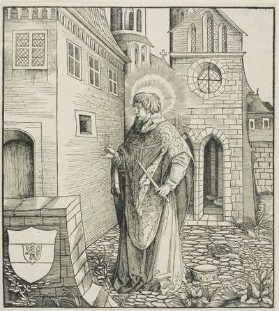 Saint Ferreolus, from Saints Connected with the House of Habsburg by Leonhard Beck