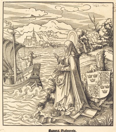 Saint Walpurgis by Leonhard Beck