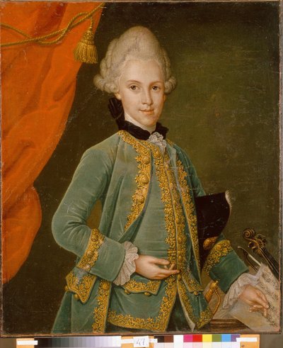 Portrait of Count Karl Gustav von Simolin (1715-1777) by Leonhard Schorer
