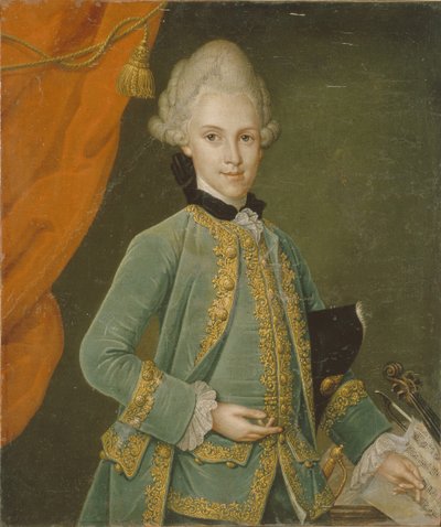 Portrait of Count Karl Gustav von Simolin 1715-1777 by Leonhard Schorer