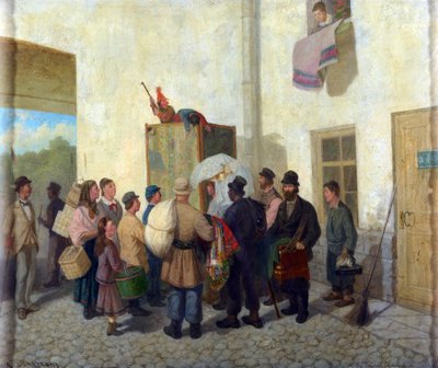Petrushka by Leonid Ivanovich Solomatkin