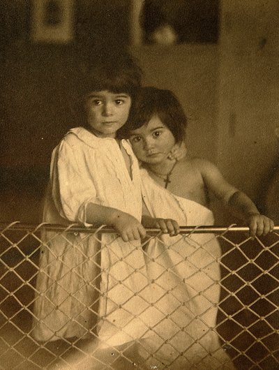Portrait of Children by Leonid Nikolaevich Andreyev by Leonid Nikolaevich Andreyev