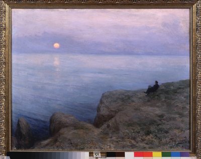 The Poet Alexander Pushkin on the Shore by Leonid Osipovic Pasternak