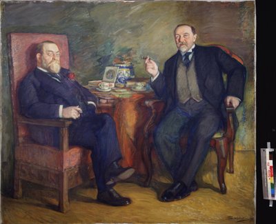 Tea Time by Leonid Osipovic Pasternak