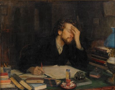 The Torments of Creative Work by Leonid Osipovic Pasternak