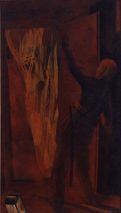 Self-immolation of a member of the terrorist organization People’s Will by Leonid Terentievich Chupyatov