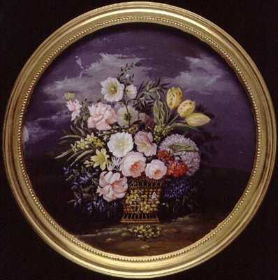 Flowers in an Open Landscape by Leopold Brunner