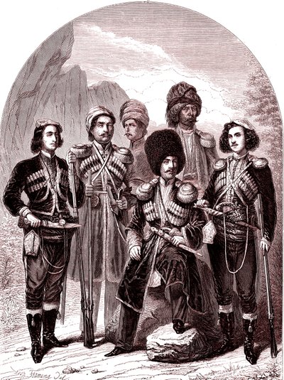 The Transcaucasus and Georgia. Russia in 1865 by Leopold Flameng