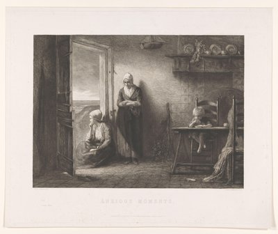 Two Women and a Child in a Fisherman