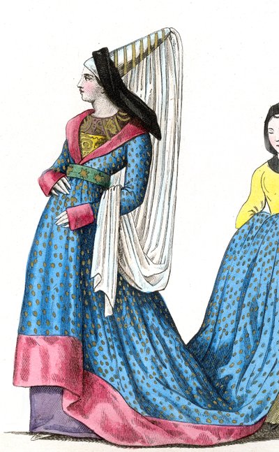 Marguerite of Scotland, daughter of King James I by Leopold Massard