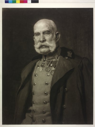 Emperor Franz Joseph I of Austria by Leopold Stephan (after) Horovitz