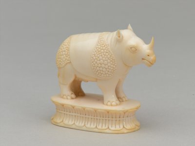 White bishop, chess piece, India, c.1820 by Leopoldo Metlicovich