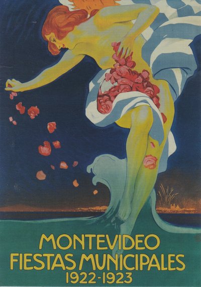 Montevideo Municipal Festivities by Leopoldo Metlicovitz