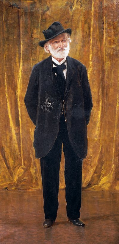 Portrait of Guiseppe Verdi by Leopoldo Metlicovitz