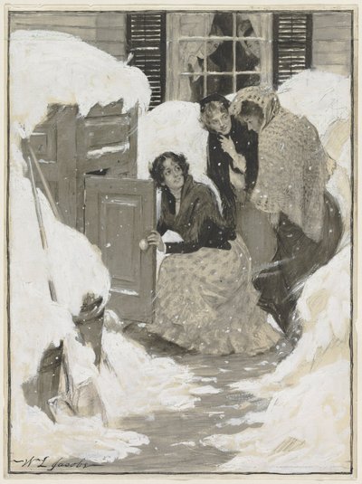 Sketch for a Book Illustration by Leroy William Jacobs