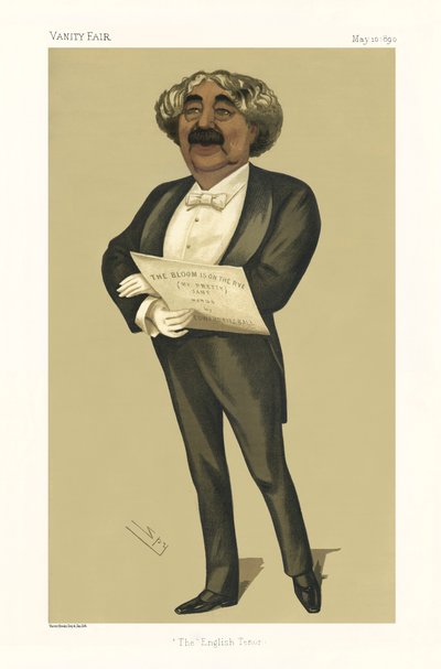 John Sims Reeves - Portrait Standing by Leslie Matthew (1851 1922) Ward
