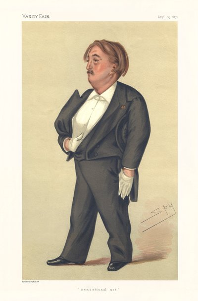 Paul Gustave Doré - Portrait by Leslie Matthew (1851 1922) Ward