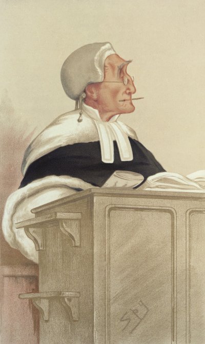 The Honourable Sir Anthony Cleasby by Leslie Matthew Ward