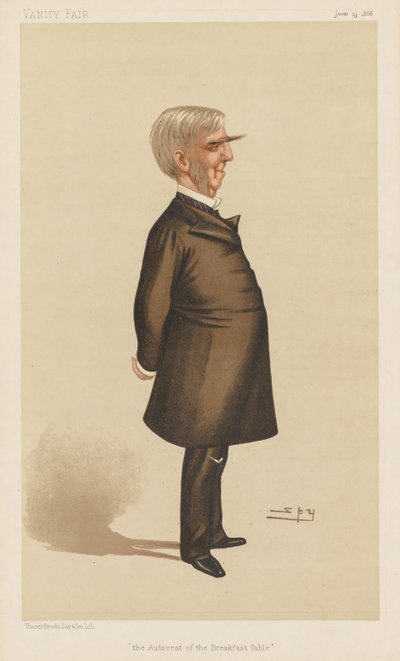 Vanity Fair: The Autocrat of the Breakfast Table, 1886 by Leslie Matthew