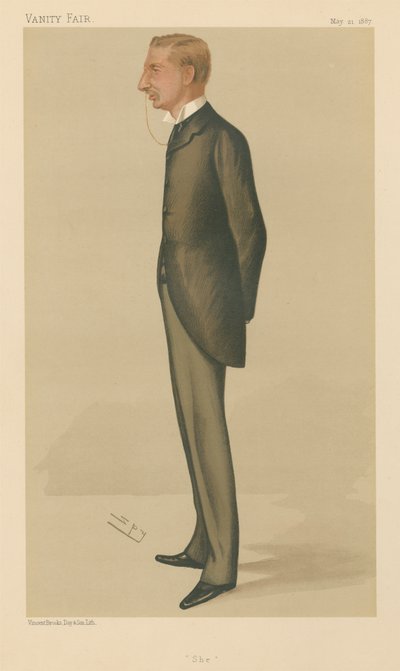 She, Henry Rider Haggard (Vanity Fair series) by Leslie Matthew Spy Ward