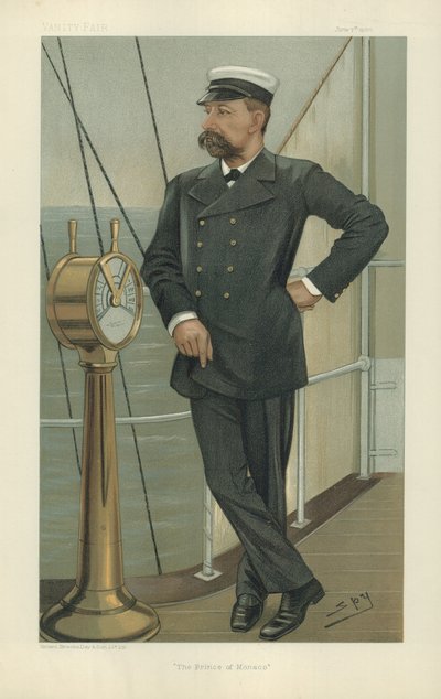 Albert H Charles of Monaco, The Prince of Monaco by Leslie Matthew Ward