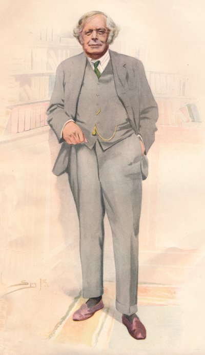 Augustine Birrell by Leslie Matthew Ward