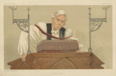 Canon Alfred Ainger by Leslie Matthew Ward