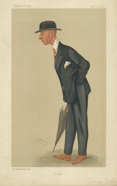 Captain Edward Rodney Owen by Leslie Matthew Ward