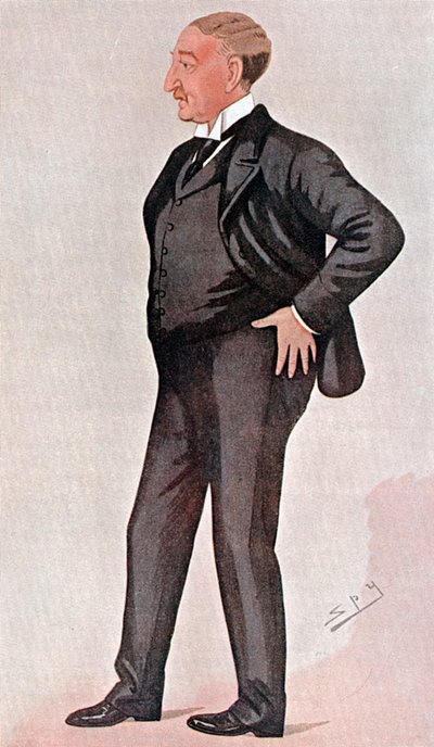 Cecil Rhodes, British-born South African, financier, statesman and empire builder by Leslie Matthew Ward